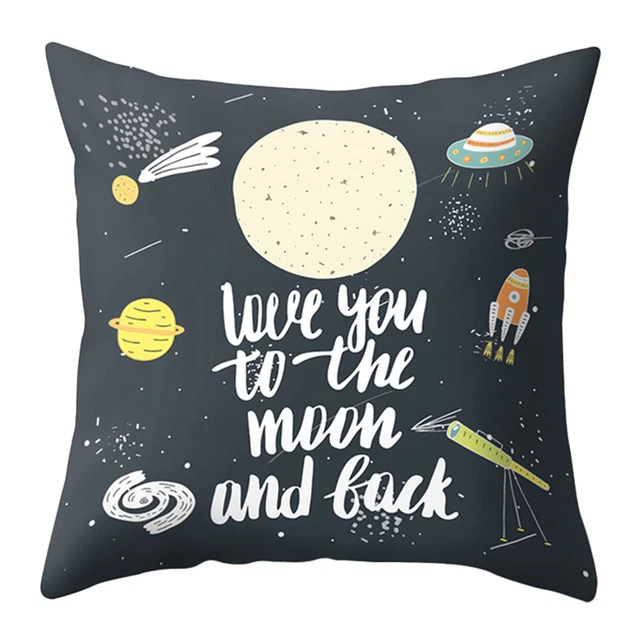 Pillow Case Eco-friendly Removable Creative Space Design Pillowcase Portable