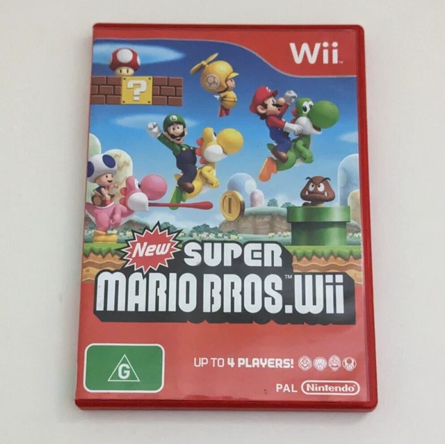 Wii New Super Mario Bros. Wii FREE Shipping