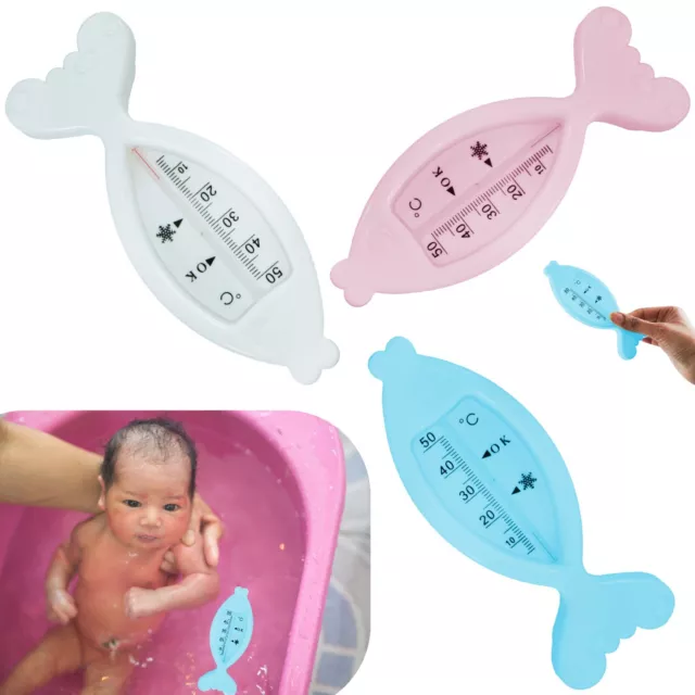 15 cm Kinderbad schwimmendes Fischthermometer für Baby Sicherheit Wassertemperatur Maß