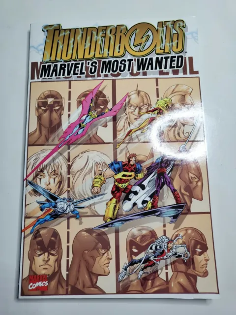 THUNDERBOLTS: MARVELS MOST WANTED TPB (1998 Series) First Print VF-
