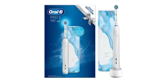 ORAL-B Zahnbürste elektr. Pro1 750 inkl. Etui elektrische Bürste