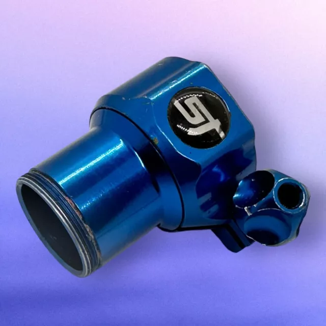 Shocktech DYE / Proto Matrix Gloss Blue Clamping Feedneck Paintball Gun Marker