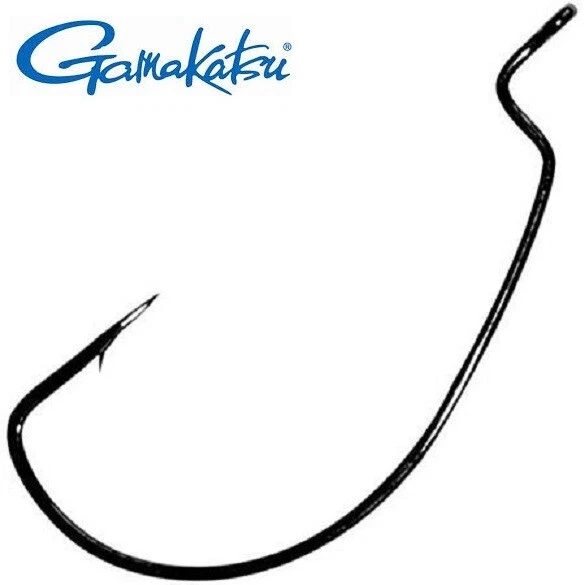 Hameçon Gamakatsu Offset Weighted SWG-M – Taille 4/0 – 2.6g – Lot De 3 – Neuf