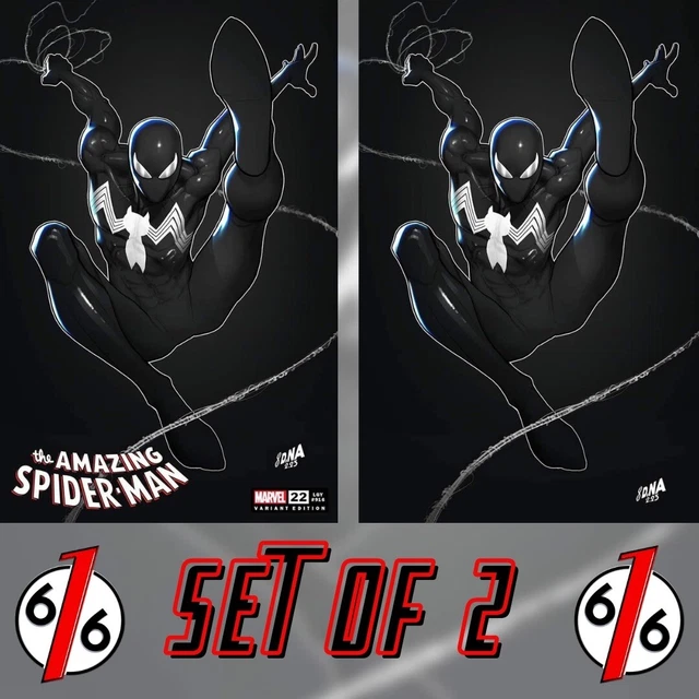 🔥🕷 AMAZING SPIDER-MAN #22 DAVID NAKAYAMA Trade Dress & Virgin Variant Set