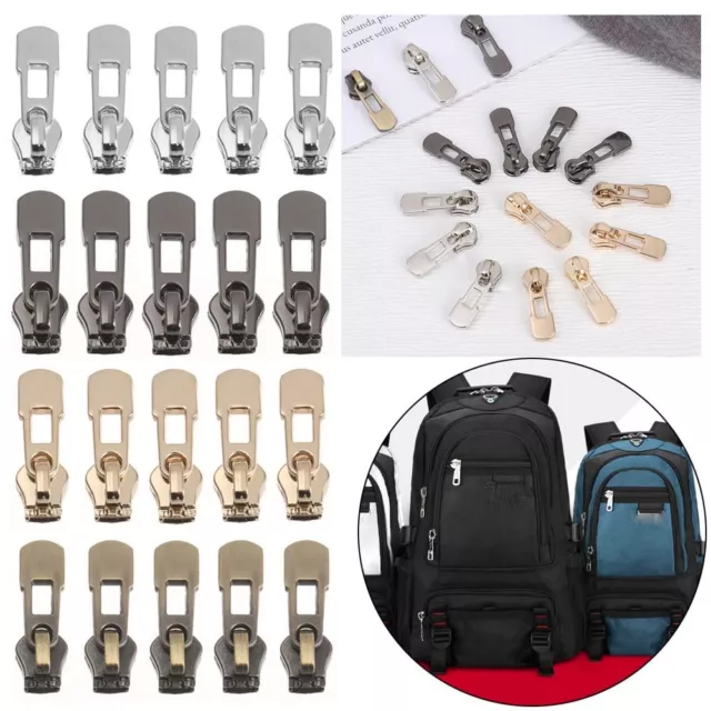 Clothes Parts Instant Fix Zipper Zip Slider Repair Kit Outdoor Bag Zippers