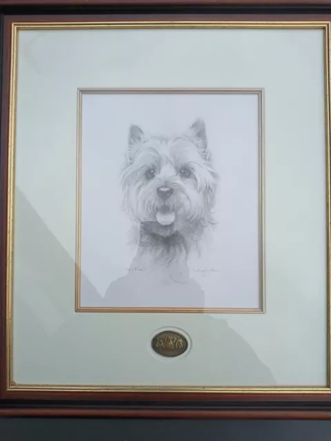 Corinium Fine Arts Limited Edition Cairn Terrier Art Print Sandra Leighton no 14