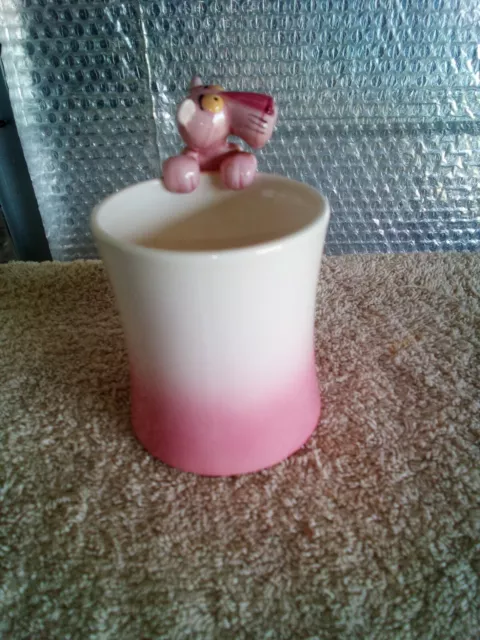 Vintage Royal Orleans Pink Panther Collection Ceramic Mug c1980's, Good Cond 2