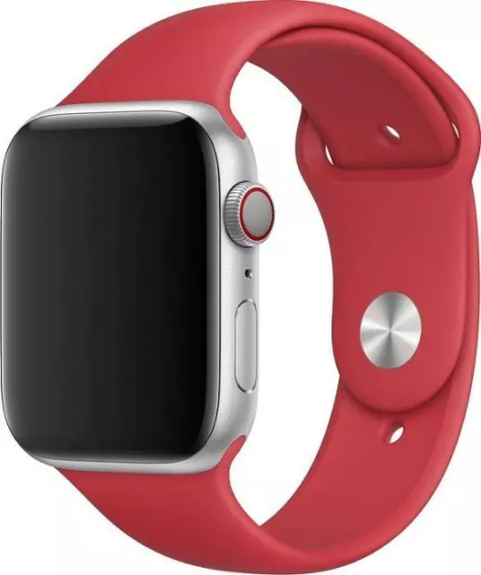 Genuine Apple Watch Strap Sport Band 42mm / 44mm / 45mm - (PRODUCT) RED - New
