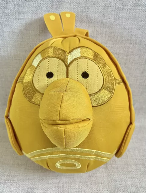 Angry Birds Star Wars C3PO Soft Toy Plush Teddy 8” Space Gold Robot Cuddly