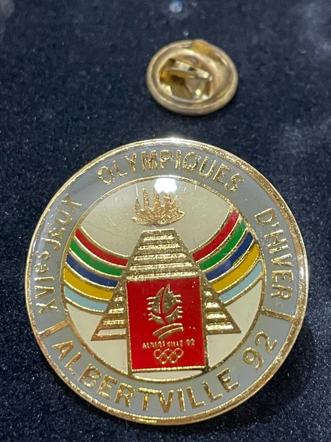 a PINS PIN ENAMEL POST LA POSTE PTT EMS CHRONOPOST ALBERTVILLE JO