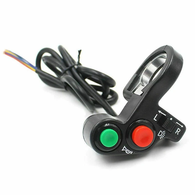 thumbnail image 2 of BCSMMCAR Universal Motorcycle Handlebar Switch – Turn Signal, Horn, Headlight Controls 2 of 5