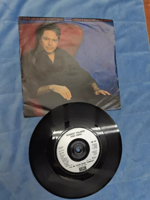 ROBERT PALMER AND UB40 - I'll Be Your Baby Tonight - 7" VINYL - Disc: VERY GOOD