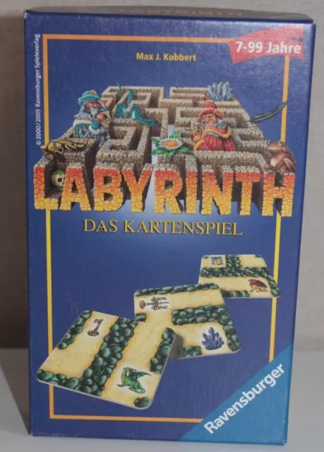 Labyrinth Das Kartenspiel Ravensburger 7-99 Jahre wie neu