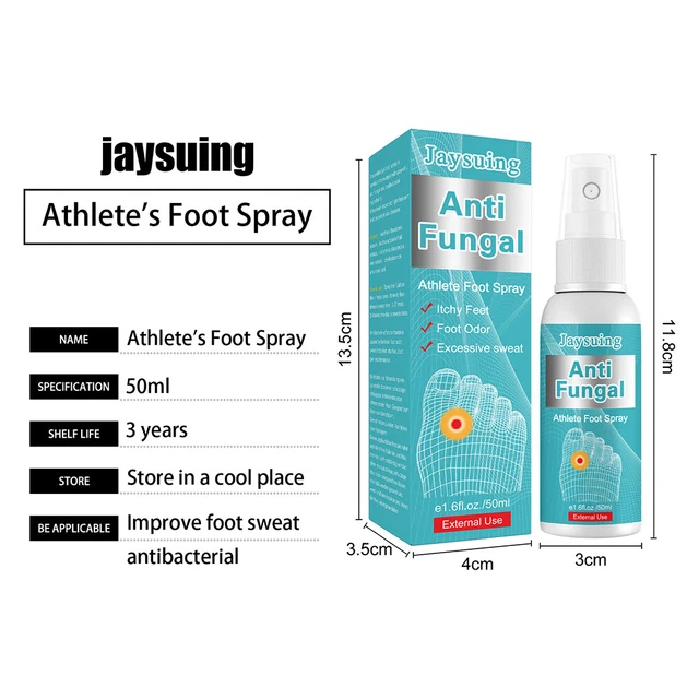 ANTI FUNGAL ATHLETE Feet Spray Toe Paronychia Onychomycosis Anti