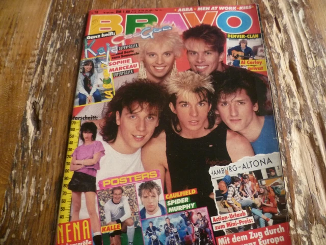 Bravo 1983: Kajagoogoo / Nena / Abba / Kiss / Al Corley / Shakin' Stevens