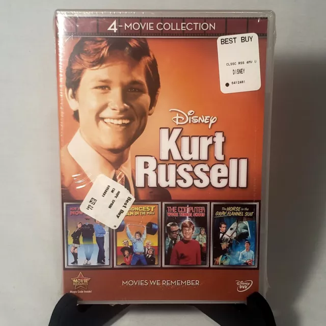 KURT RUSSELL 4-MOVIE COLLECTION DVD Disney NEW SEALED
