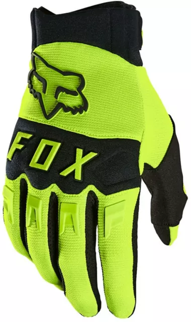 Gants Motocross Fox Dirtpaw sans Ce Flo Ylw