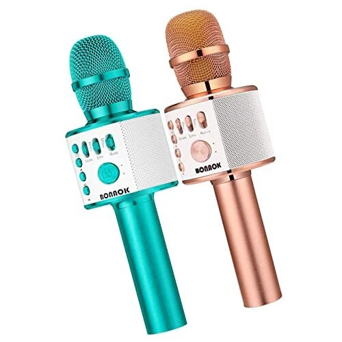 2 of Q37 Karaoke Microphone Portable Karaoke Machine with Built in Speaker fo...