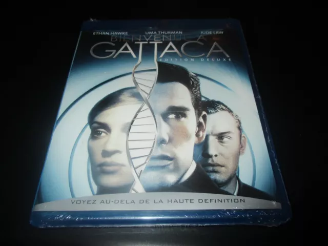 BLU-RAY NEUF "BIENVENUE A GATTACA" Ethan HAWKE, Uma THURMAN, Jude LAW