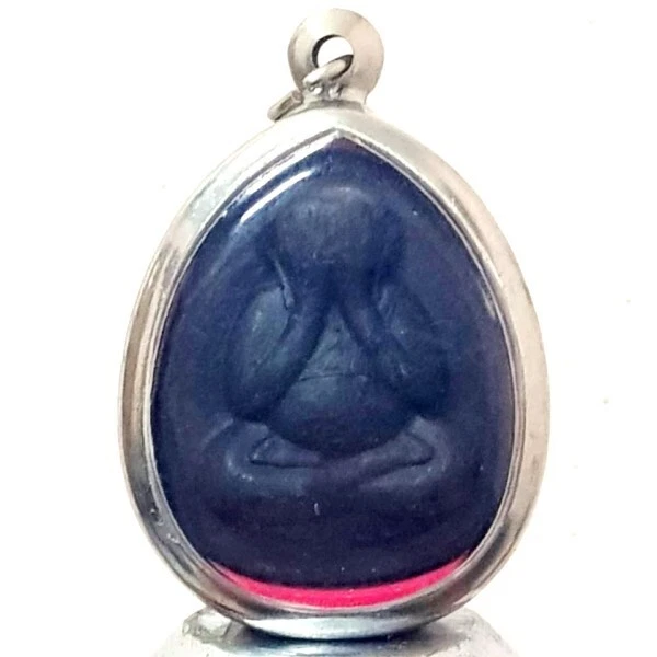 Thai Buddha Amulet Old Statue Phra Pidta Pendant AYUTTHAYA Art Antique gorgeous