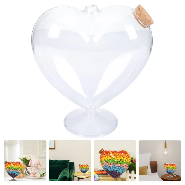 Loose Tea Canister Seasoning Jar Candy Jars Lids Glass Containers Candy Plate