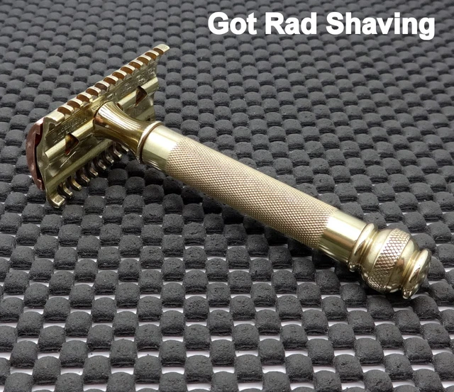 Vintage 1930's Gillette NEW GOODWILL DE Safety Razor  Clean!