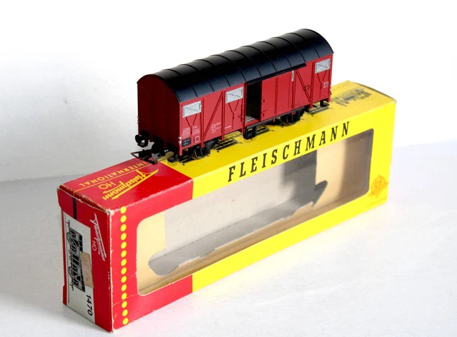 FLEISCHMANN 5201, wagon plat avec support de flêche de grue DB neuf BO (Ref: #5201