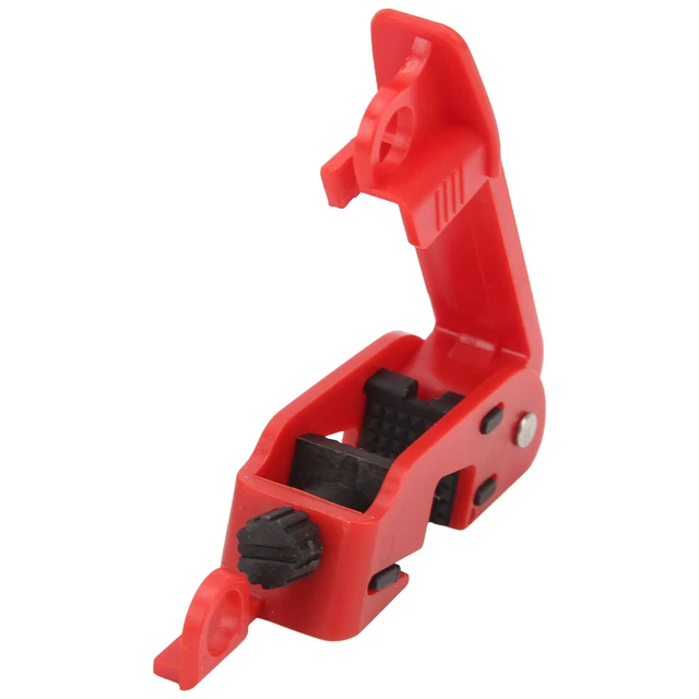 Circuit Breaker Clamp Lockout Red Anti-fade Circuit Breaker Lockout Standard
