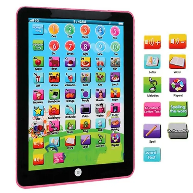 UK Educational Learning Tablet Toys for Kids Toddlers Age 2 to 7 Years Old Kids