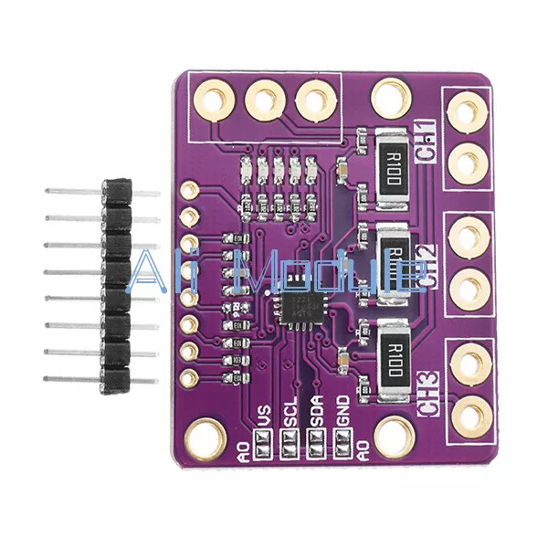 INA3221 Triple-Channel Shunt Current Voltage Monitor Sensor Re INA219 Module I2C