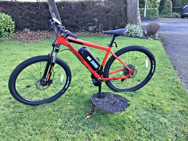 Boardman electric mountain bike top