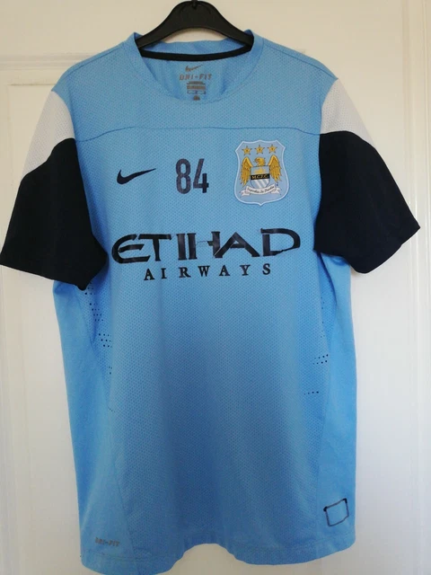 Maillot De Football Manchester City Domicile 2012/2013 - Taille XL/44, Joueur De Bruyne, Marque Umbro, Occasion