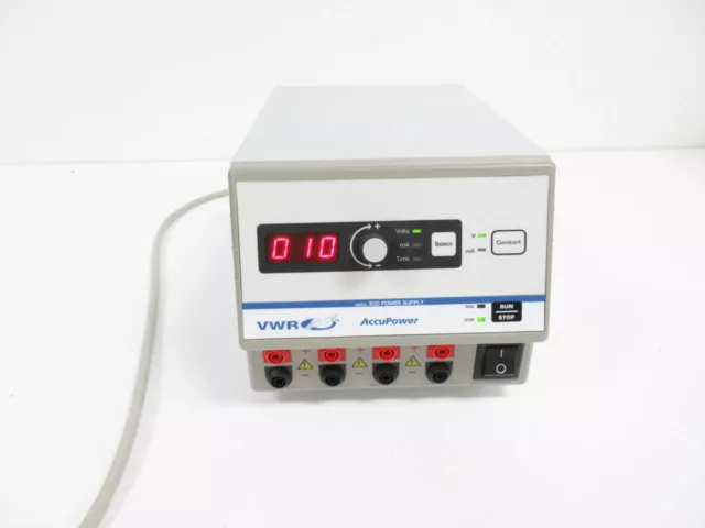 Vwr 300 Accupower Electrophoresis Power Supply