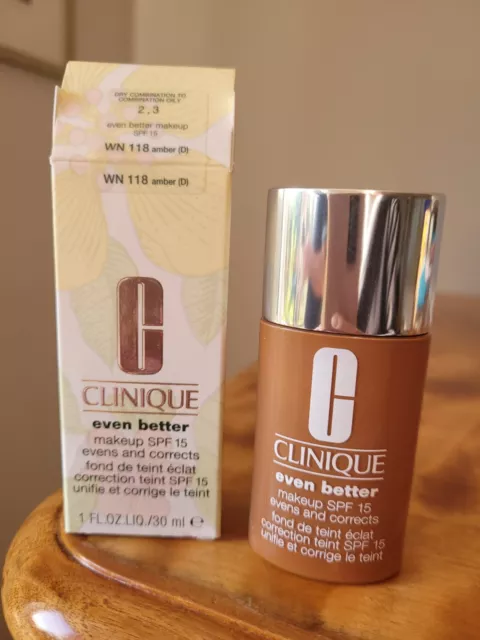 Clinique Even Better Makeup SPF15 Foundation WN 118 Amber (D) 30ml