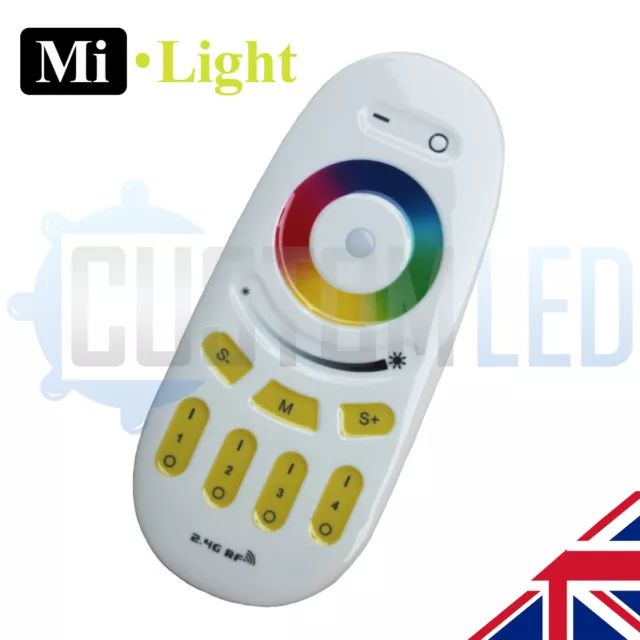 Milight RGB RGBW 2.4G 4 Zone wifi RF led strip Remote Controller 5050 2835