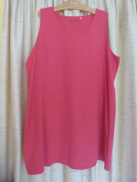 TOP / Shirt von bpc collection Gr. 52/54 XXL pink (Maße in Beschreibung)