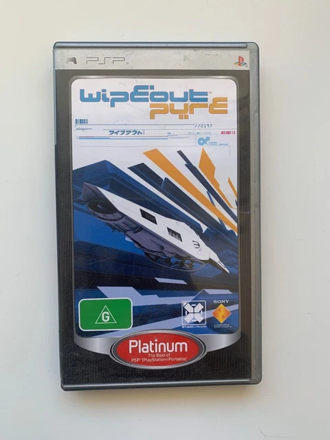 Wipeout Pure Sony Playstation Portable PSP Complete