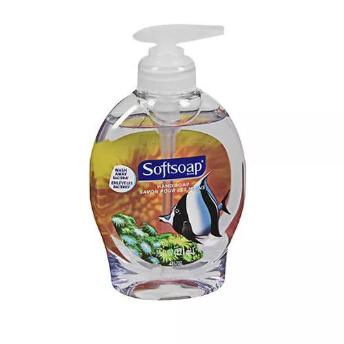 Softsoap Antibactérien Liquide Main Savon Aiguë Marine 7.5