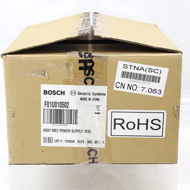 Bosch F01U010502 Mechanical Power Supply Assembly Box 120V AC