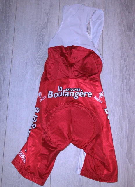 Maillot Cycliste Nalini X Brioches La Boulangère 2004, Taille XL Homme, Beige