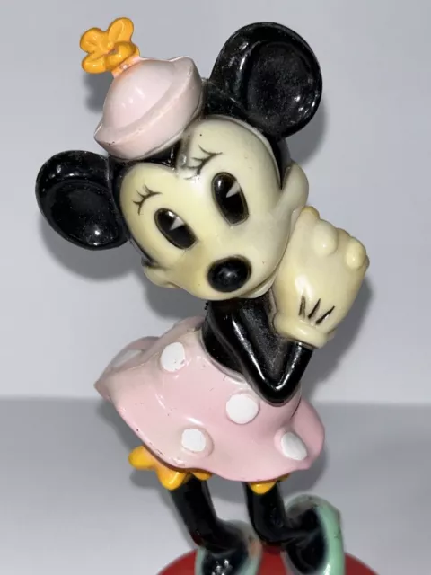 Vintage Minnie Mouse Figurine 1960s Walt Disney Productions Minnie Mouse 1960s