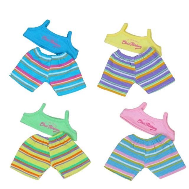 PLAYING HOUSE 20CM Cotton Doll Clothes Doll Overalls Suit Stuffed Dolls