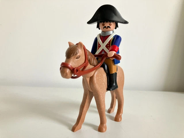 Figurine Playmobil Custom - Dragon à Cheval 1er Empire Napoléon, Capote N12