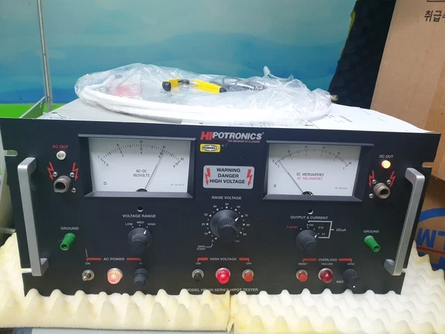 Hipotronics HD 140-B 40kV DC 15kV AC Hipot Tester, DS11-1166, Test Completed