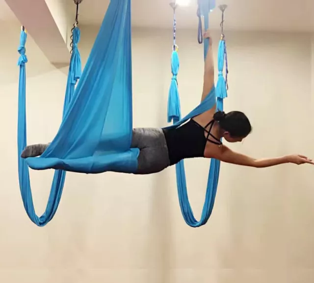 Aerial Yoga Swing Hammock Anti Gravity swing Silk Inversion Props Fitness Tool 2
