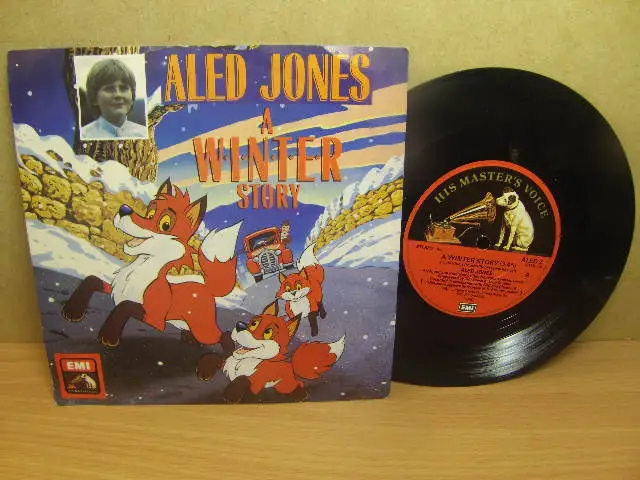 Aled Jones – A Winter Story 1986 7” HMV ALED 2 PS