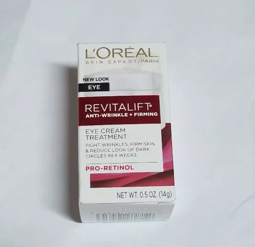 L'Oreal Paris Skincare Revitalift Anti-Wrinkle and Firming Eye Cream 0.5 OZ.