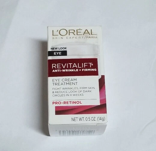 L'Oreal Paris Skincare Revitalift Anti-Wrinkle and Firming Eye Cream 0.5 OZ.