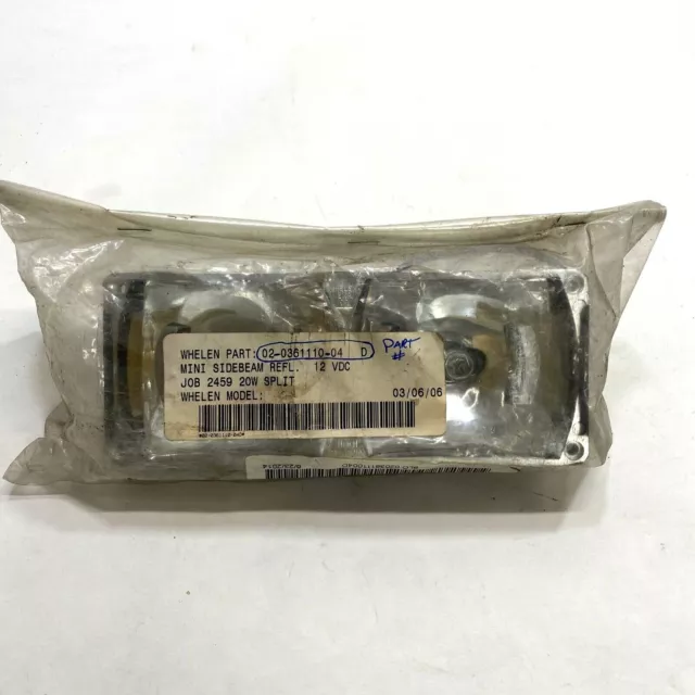 New Whelen Light Side Beam 02-0361110-04