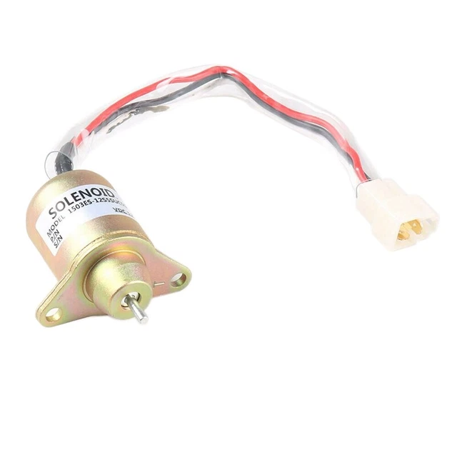 Abschaltung Des 12 V Motor Kraftstoff Absperr Magnet Ventils für 119653-779 B9Z4